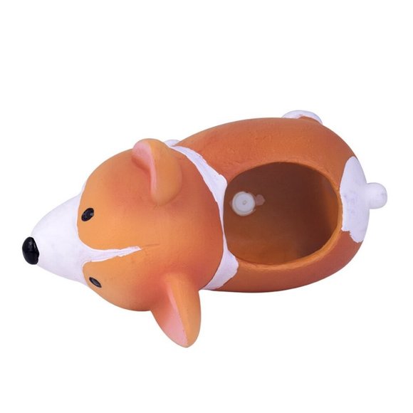 Corgi Dog Resin Planter or Holder - Picture 4 of 5